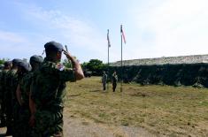 Final preparations for air defence exercise with live firing