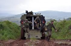 Regular Training in Serbian Armed Forces Infantry Units