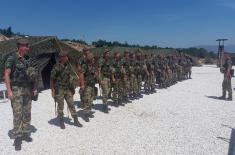 Collective pre-deployment training for peacekeeping mission in Lebanon