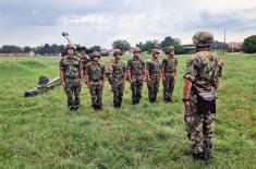 Soldiers performing military service undergo skills assessment