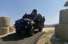 Обука јединице војне полиције за учешће у мировним операцијама