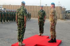 Regular rotation of SAF troops in UNIFIL