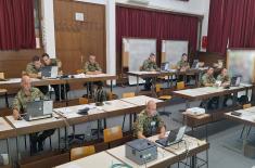 Mechanized battalion conducts computer assisted exercise