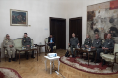 Algerian Delegation Visits Public Relations Department of Ministry of Defence