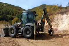 Engineer training and road works