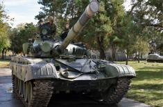 Armoured and infantry units’ training