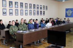  Study Visit to Air Force and Air Defence by Students of the Military Grammar School