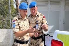 Zamena jedinice Vojske Srbije u mirovnoj operaciji UN na Kipru