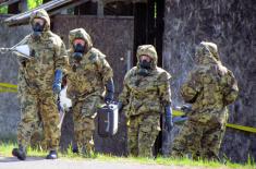 Обука мађарских војника у Центру АБХО