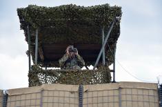 Infantry company ready for deployment to peacekeeping operation