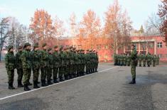 December Class of Soldiers Admitted to Military Service