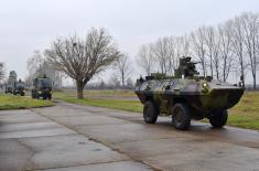 Crews using modern artillery systems conduct regular training