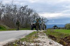 Provera obučenosti pešadijske čete Vojske Srbije za angažovanje u mirovnoj operaciji