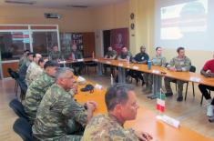 Обука припадника страних оружаних снага у Центру АБХО