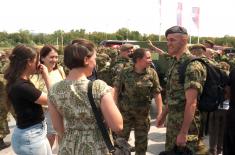 Замена контингента Војске Србије у мировној операцији у Либану