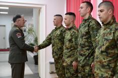 Пријем учесника такмичења најбољи ратник 2025
