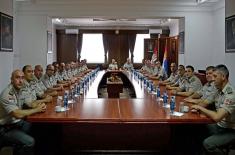 Admission of new Command and Staff Course graduates