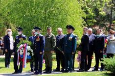 Laying of wreaths on the occasion of Victory Day over fascism