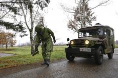 Collective training in SAF CBRN units