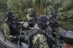 Napredna obuka za rečne diverzante Vojske Srbije