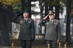 Visit from Commander of National Guard Cyprus