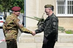 Meeting between Chief of General Staff and KFOR Commander