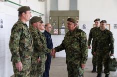 Visit to SAF units in Požega