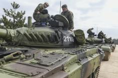 Redovnom obukom do vrhunske osposobljenosti tenkista Vojske Srbije