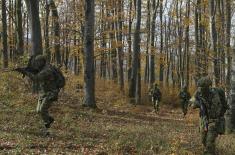 Stationary Camping of Soldiers on Military Service