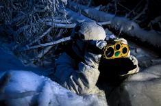 Тактичка обука извиђача Војске Србије у зимским условима