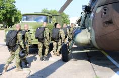 Napredna obuka padobranaca za skokove na slobodno dejstvo