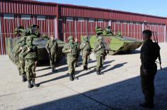 Obuka na modernizovanim borbenim vozilima pešadije