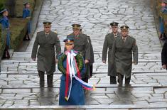 Начелник Генералштаба положио венац на Авали поводом Дана војних ветерана