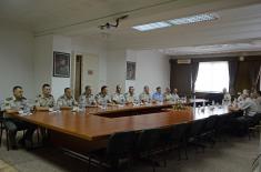 Пријем официра по завршетку Командно-штабног усавршавања
