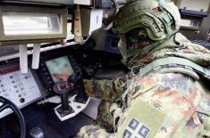 Тактичка обука у Оклопно-извиђачком батаљону