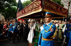 SAF members at Ascension Day Procession