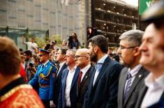 SAF members at Ascension Day Procession