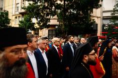 SAF members at Ascension Day Procession