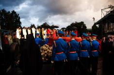 SAF members at Ascension Day Procession