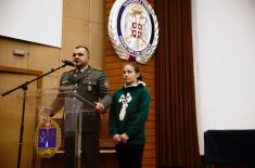 High school students visit Military Academy