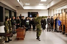 High school students visit Military Academy