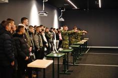 High school students visit Military Academy