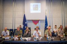 Načelnik Generalštaba sa komandantom Komande združenih snaga NATO-a u Napulju 