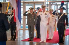 Chief of the General Staff with the Commander of the Allied Joint Force Command Naples