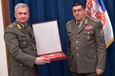 Golden Plaques for retired generals