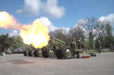 Gun salute fired to mark Days of Belgrade