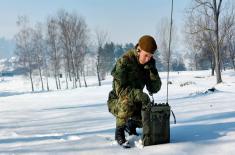 Obuka vojnika službe telekomunikacija 