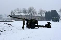 Specialist training for artillery soldiers