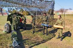 Провера обучености војника на служењу војног рока 