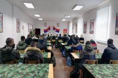 New generation of volunteers admitted into military service